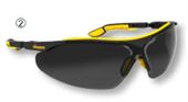 Beskyttelsesbrille, med solbeskyttelse - Uvex